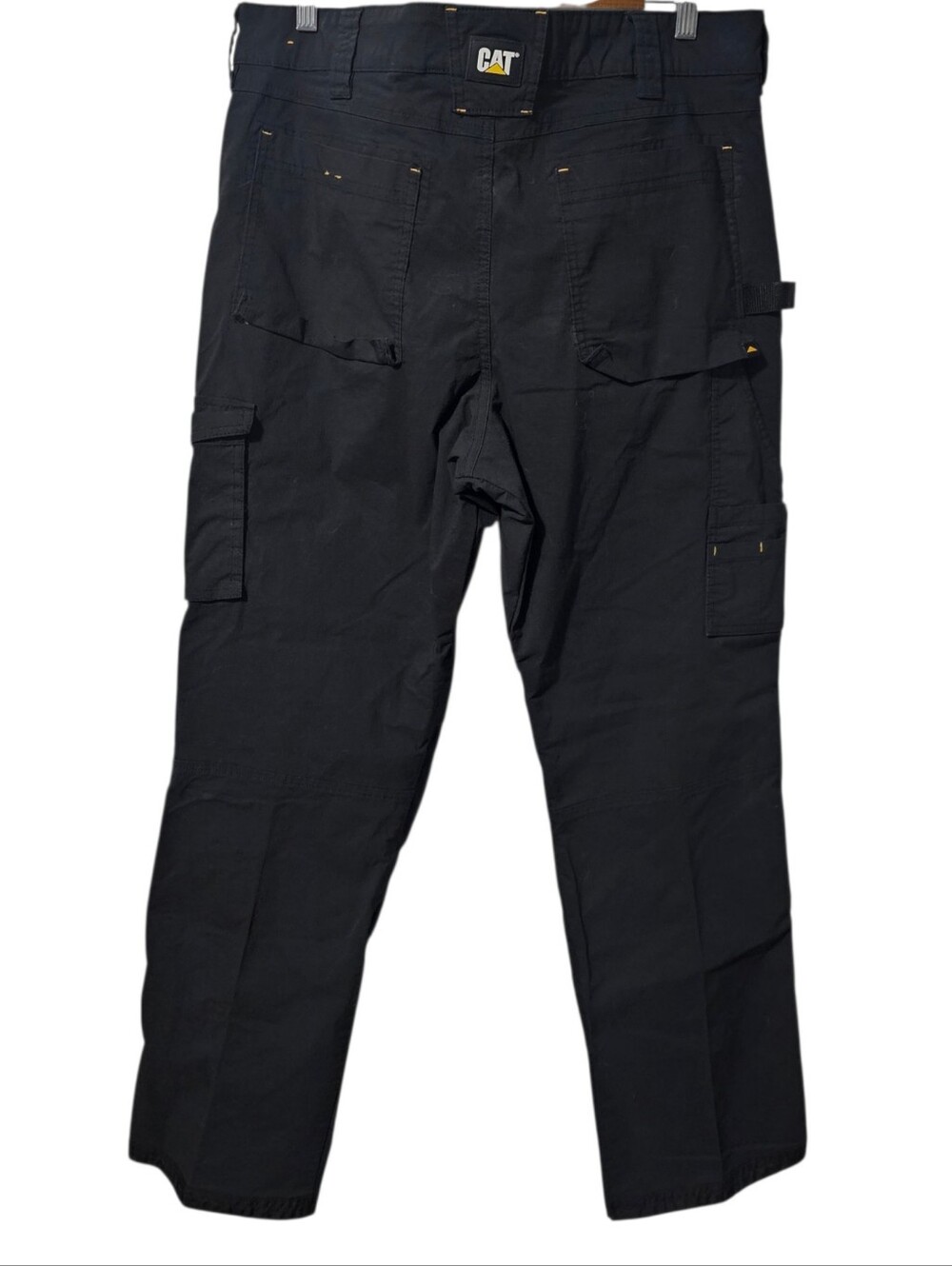 Caterpillar Workwear Nexus Work Pants – Men’s 40x32 | Black & Yellow - Picture 2 of 5